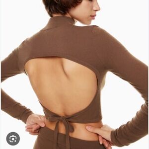 Aritzia Sunday Best Ellie Brown Sweater